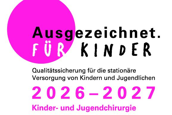 Zertifikat "Ausgezeichnet für Kinder"