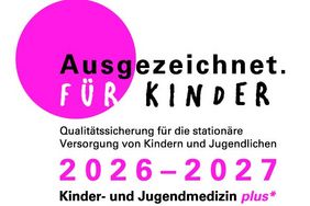 Zertifikat "Ausgezeichnet für Kinder"