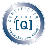 Zertifiziertes Traumazentrum DGU Siegel Traumazentrum