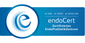 Siegel Zertifizierte Klinik Endoprothetik