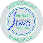 Zertifikat Wirbelsäuleneinrichtung