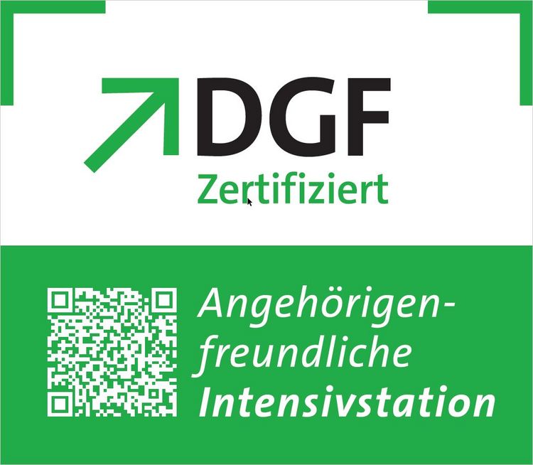 Siegel angehörigenfreundliche Intensivstation