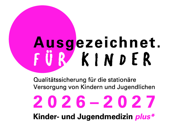 Zertifikat "Ausgezeichnet für Kinder"